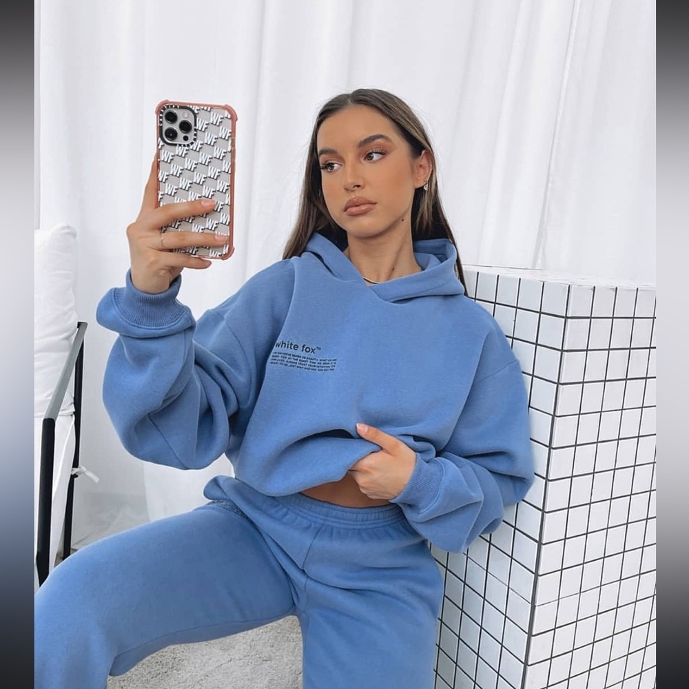 White Fox She’s a Baddie Sweat Set
